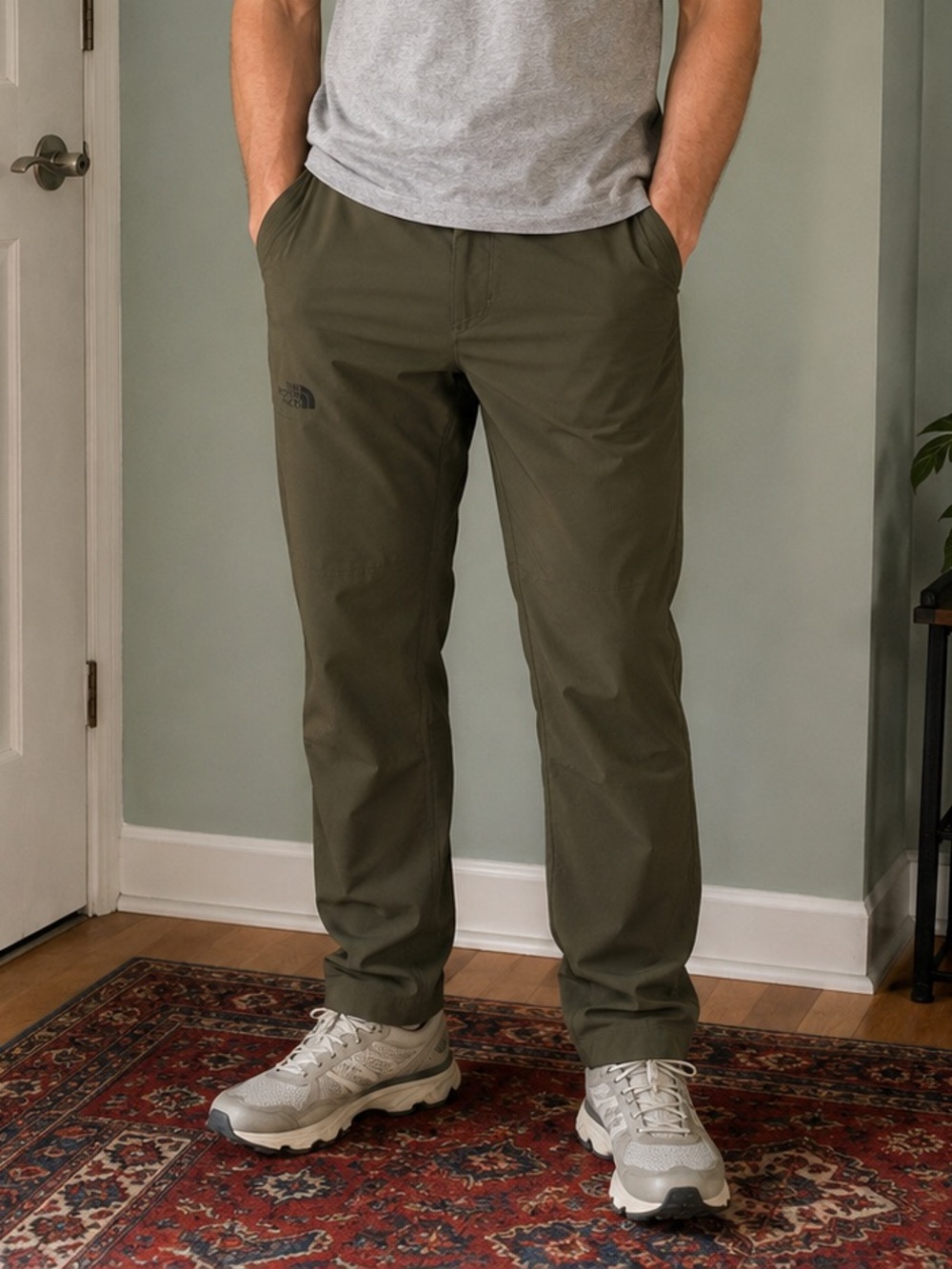 The North Face Olive Green Men's Active Pants